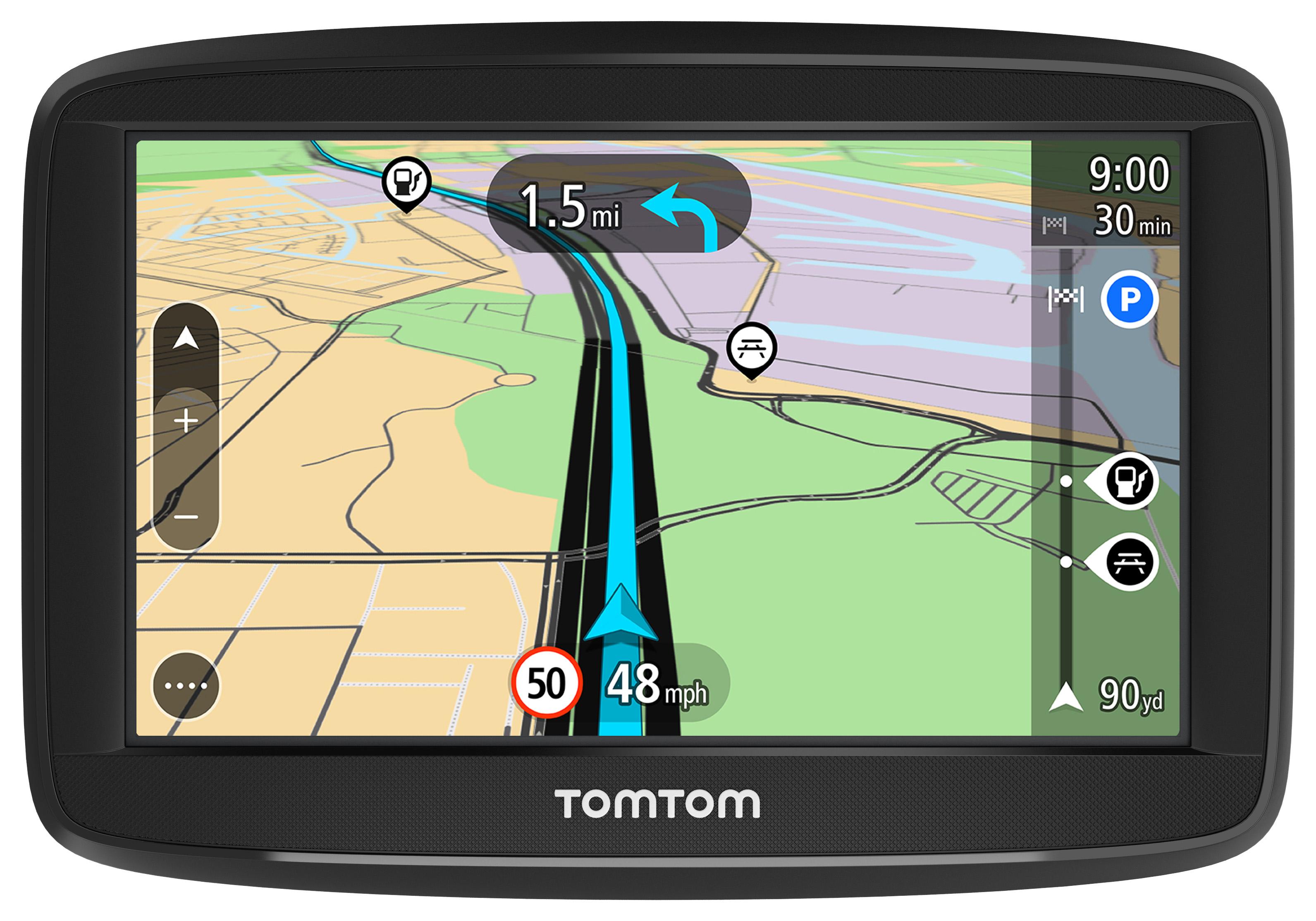 TomTom Start 25M 5 Inch Sat Nav GPS UK ROI EU EUROPE FREE LIFETIME MAPS 3D VIEW